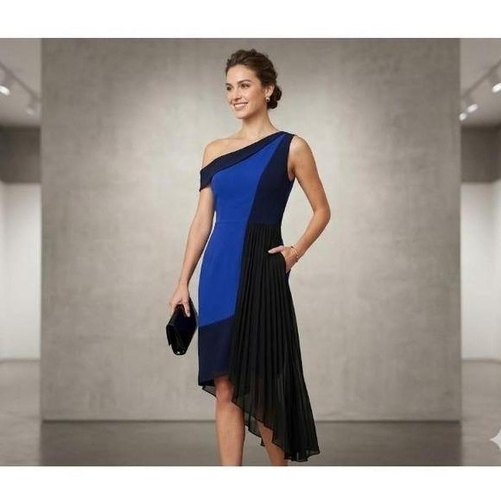 Halston Women's Blue and‎ Navy Formal-dresses